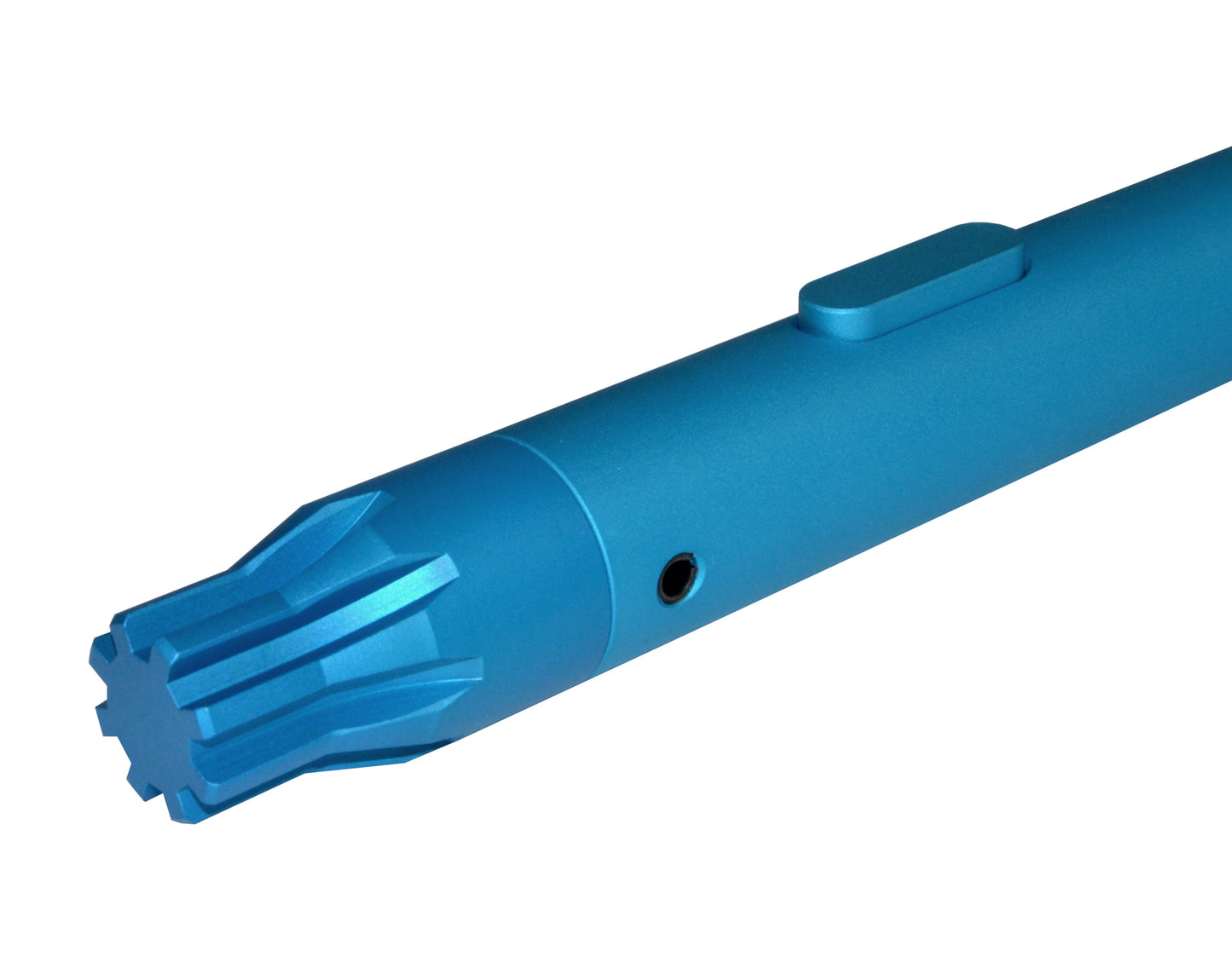 AR-10 LR 308 Reaction Bar and Barrel Vise Block Rod Tool with torque block, Flat Blue