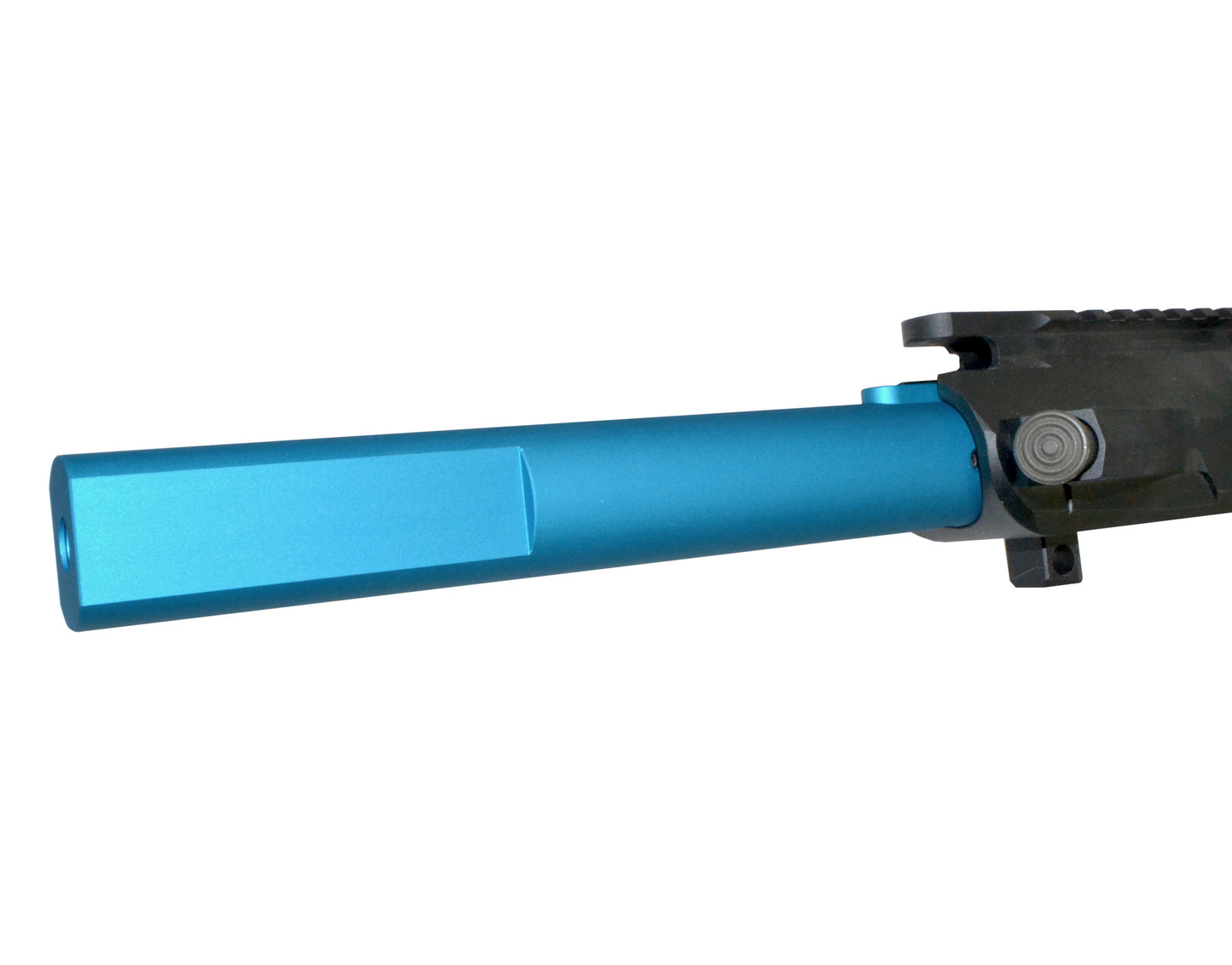 AR-10 LR 308 Reaction Bar and Barrel Vise Block Rod Tool with torque block, Flat Blue