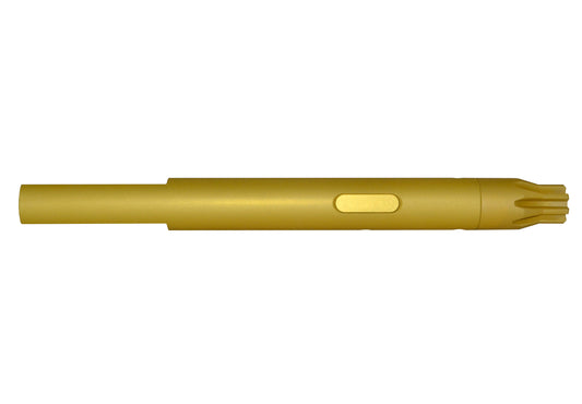 AR-10 LR 308 Reaction Bar and Barrel Vise Block Rod Tool with Torque Block, Flat Gold