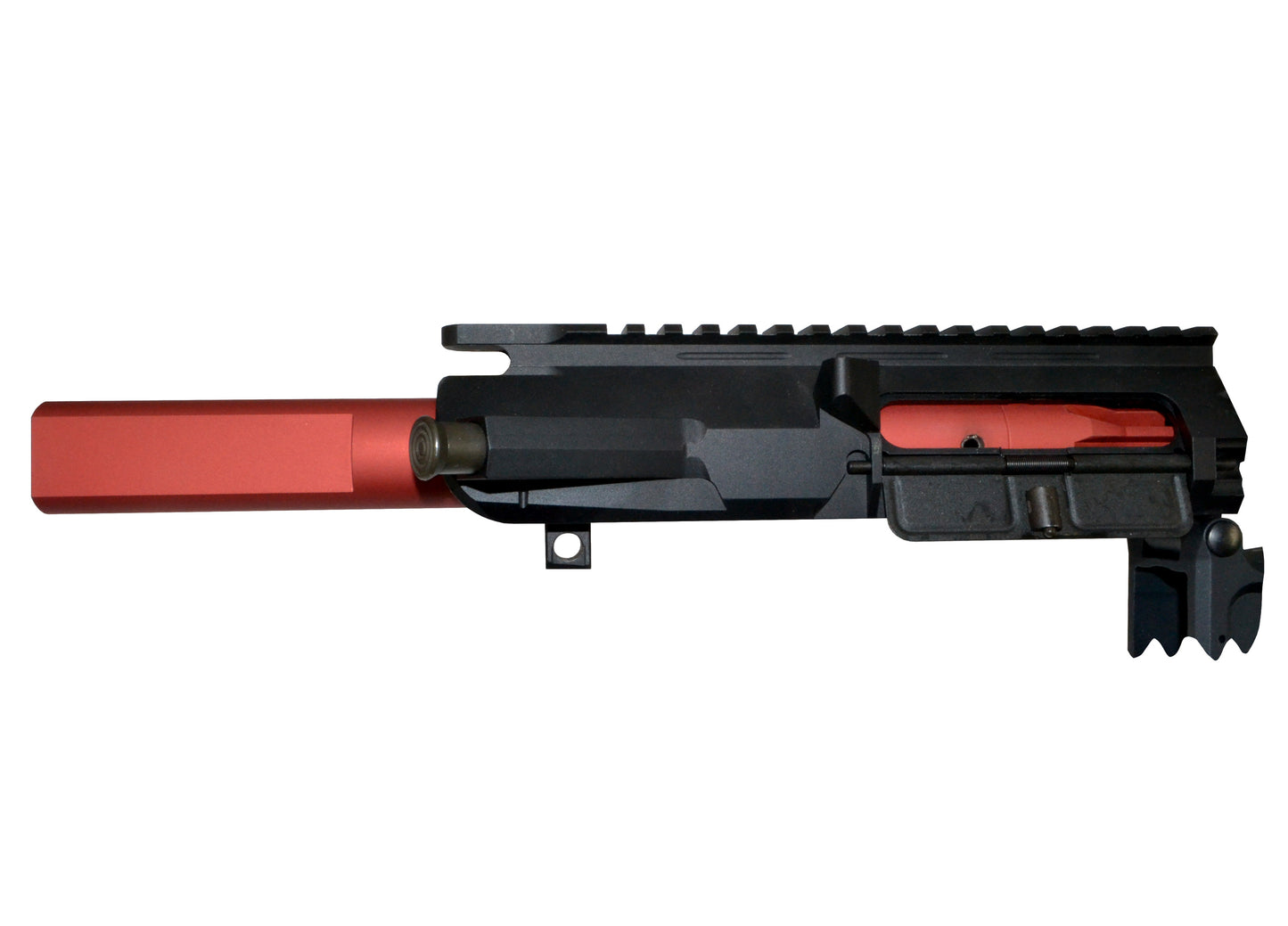 AR-15 M16 Reaction Bar and Barrel Vise Block Rod Tool with Torque Block, Red