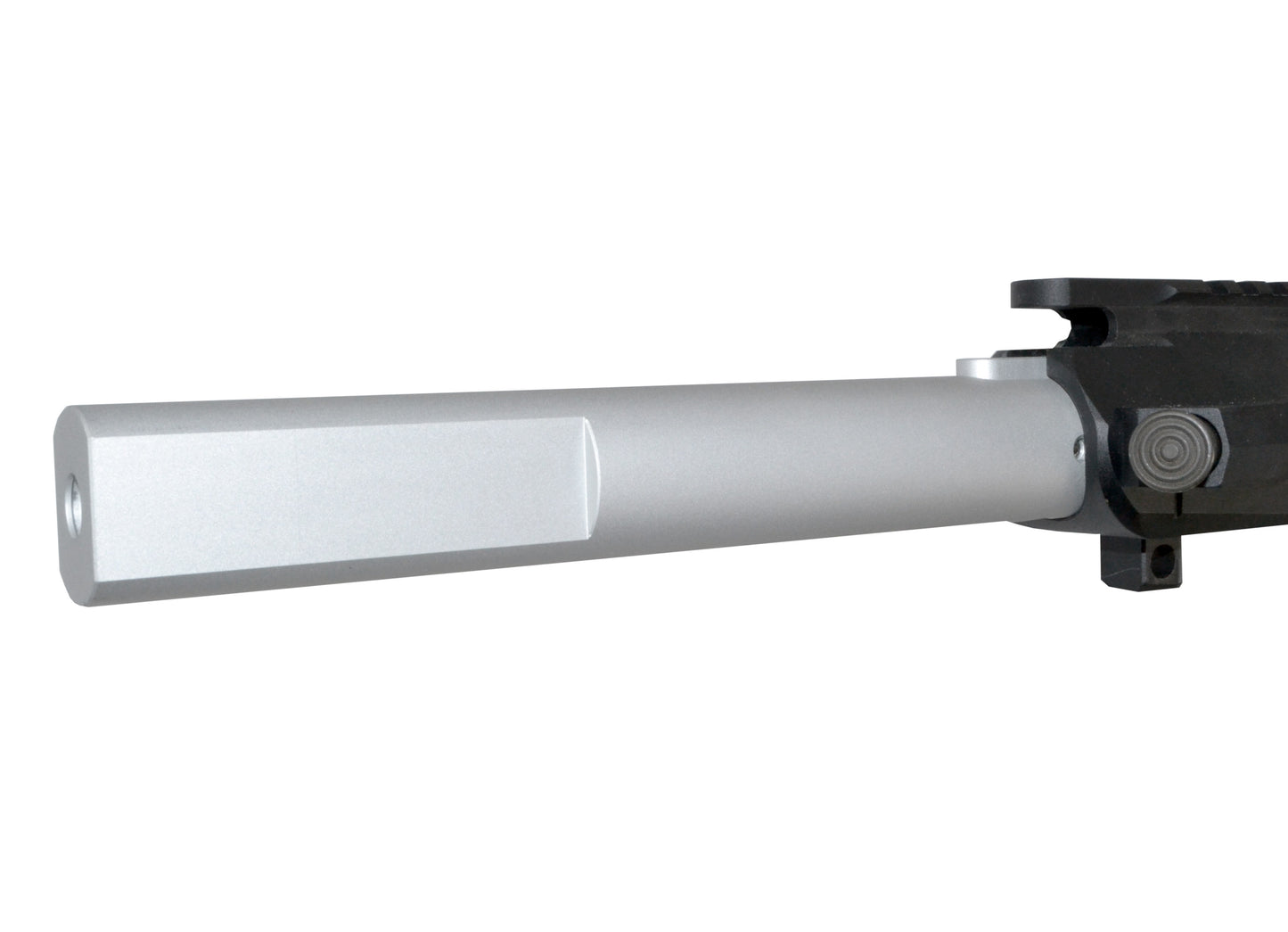 AR-15 M16 Reaction Bar and Barrel Vise Block Rod Tool with Torque Block, Silver