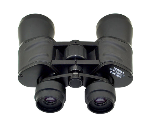 Wide Angle FOV 10X50 Binoculars with Carry Case & Accessories