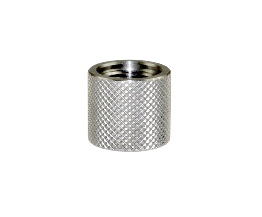 AR-15 Barrel Thread Protector Nut for 1/2"x28 Muzzle Threading, Stainless Steel