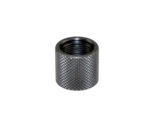 AR-15 Barrel Thread Protector Nut for 1/2"x28 Muzzle Threading, Black