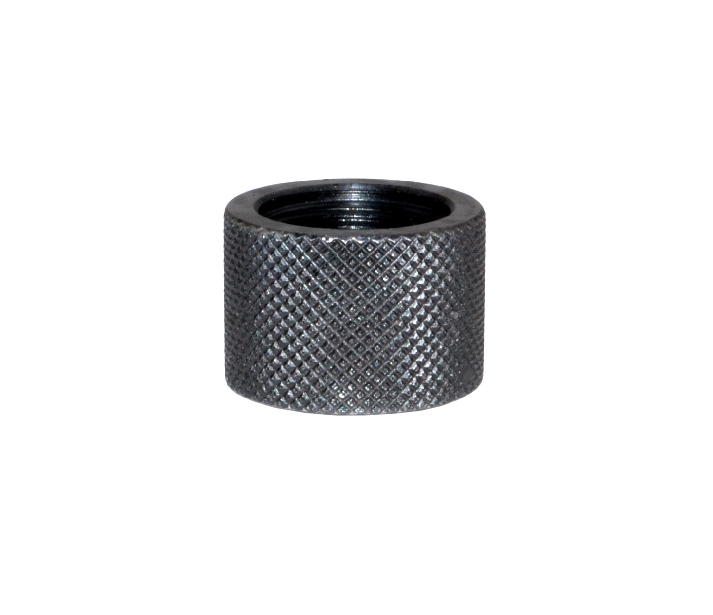 AR-10 .308 Barrel Thread Protector Nut for 5/8"x24 Muzzle Threading and 0.915" diam, Black