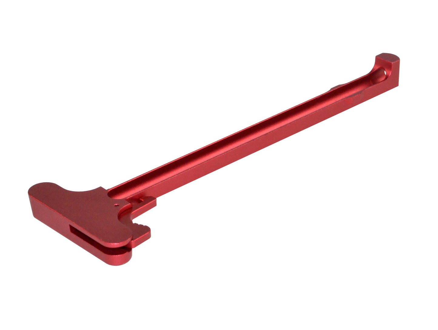 AR-15 and AR-9 Standard Charging Handle, Red Anodized