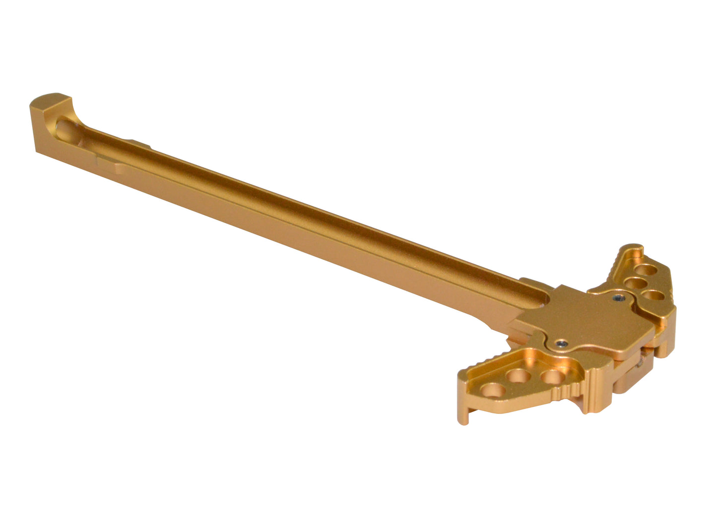 Presma® Patented Ambidextrous AR-15 and AR-9 Charging Handle, Gold Anodized