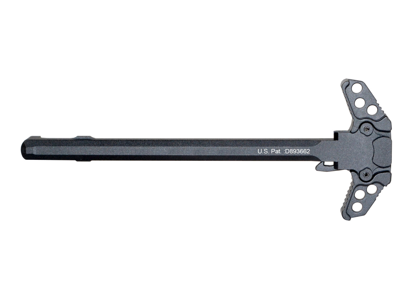 Presma® Patented Ambidextrous AR-15 and AR-9 Charging Handle, Black Anodized