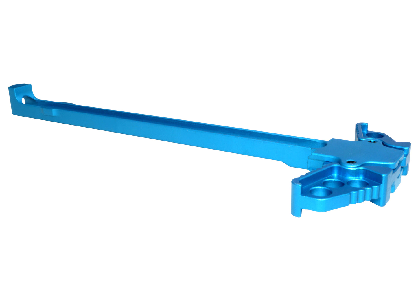 Ambidextrous AR-15 and AR-9 Charging Handle, Blue Anodized