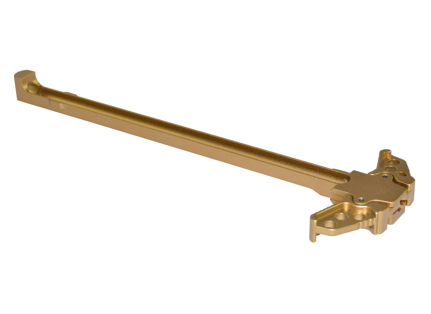 Presma® Patented Ambidextrous AR-10 LR .308 Charging Handle, Gold Anodized