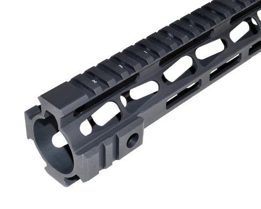 Presma® LR .308 M-LOK Series Slim Free Float Handguards without Tabs, 15" High Profile