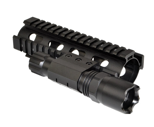 Sniper Grunt® Tactical Flashlight with Picatinny Rail Mount