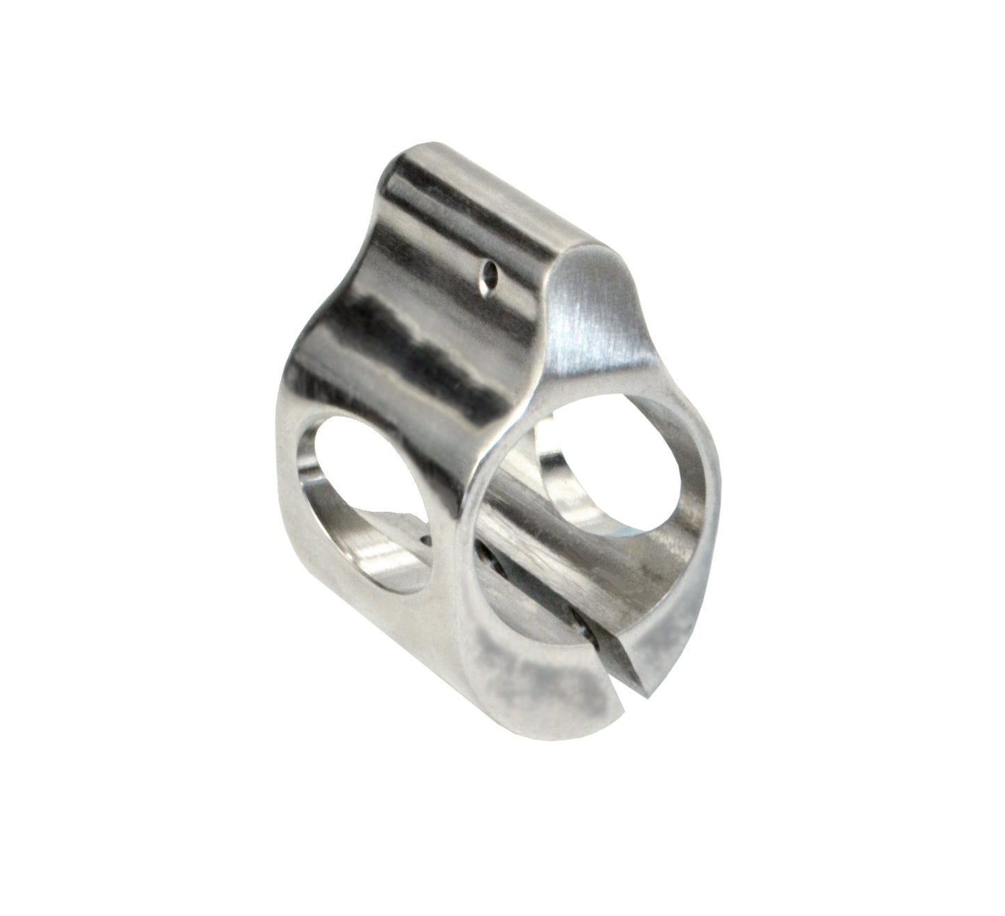 Low Profile Micro Gas Block for AR-15 .223/5.56, Stainless Steel