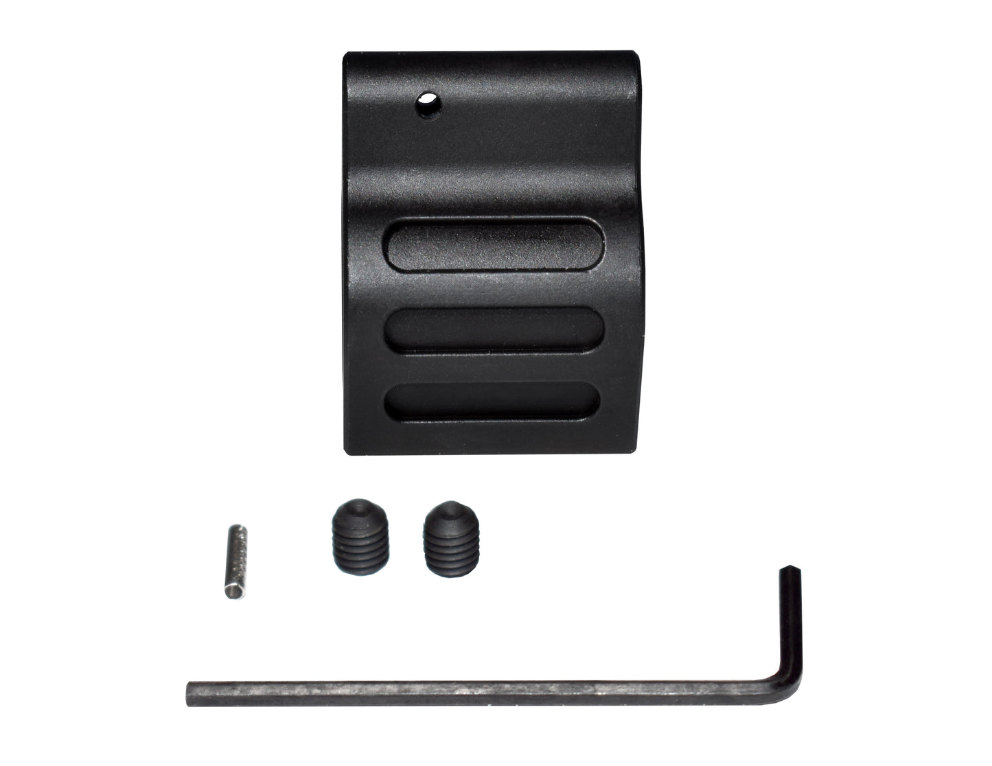 Low Profile Micro Gas Block with Pin for 0.625" Diameter Barrels