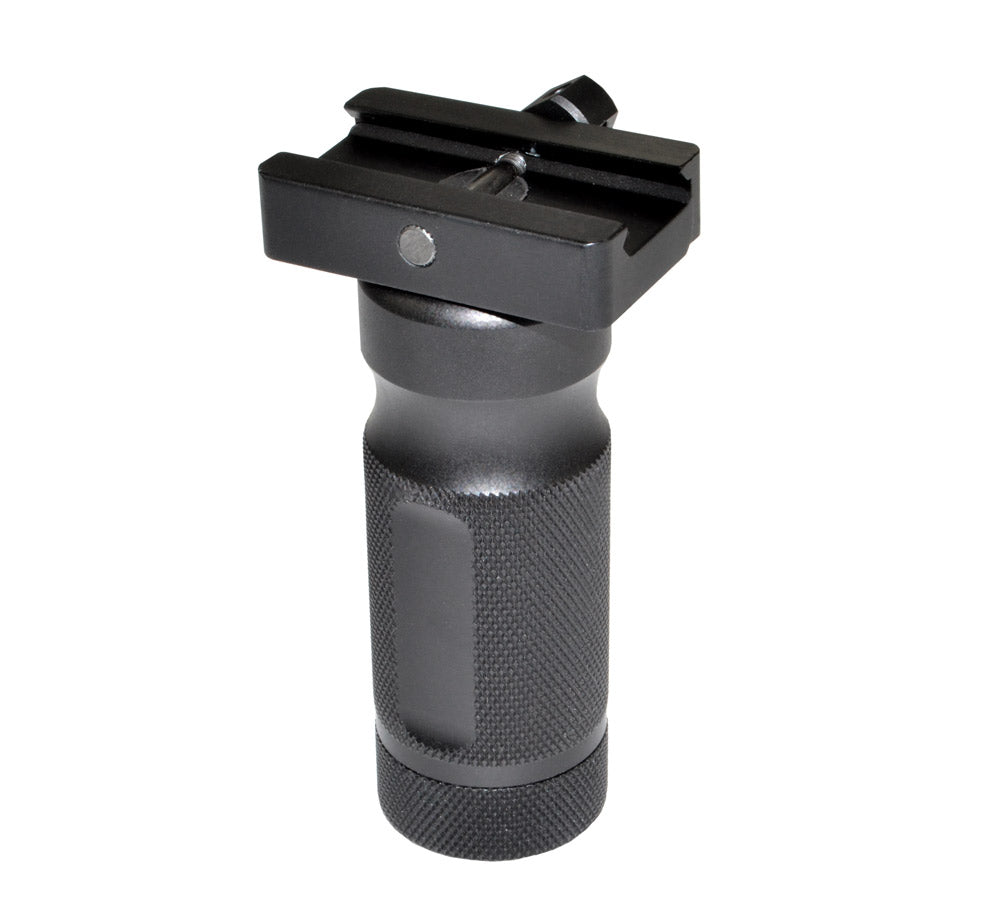 Aluminum Stubby Fore Grip with O ring Sealed Compartment