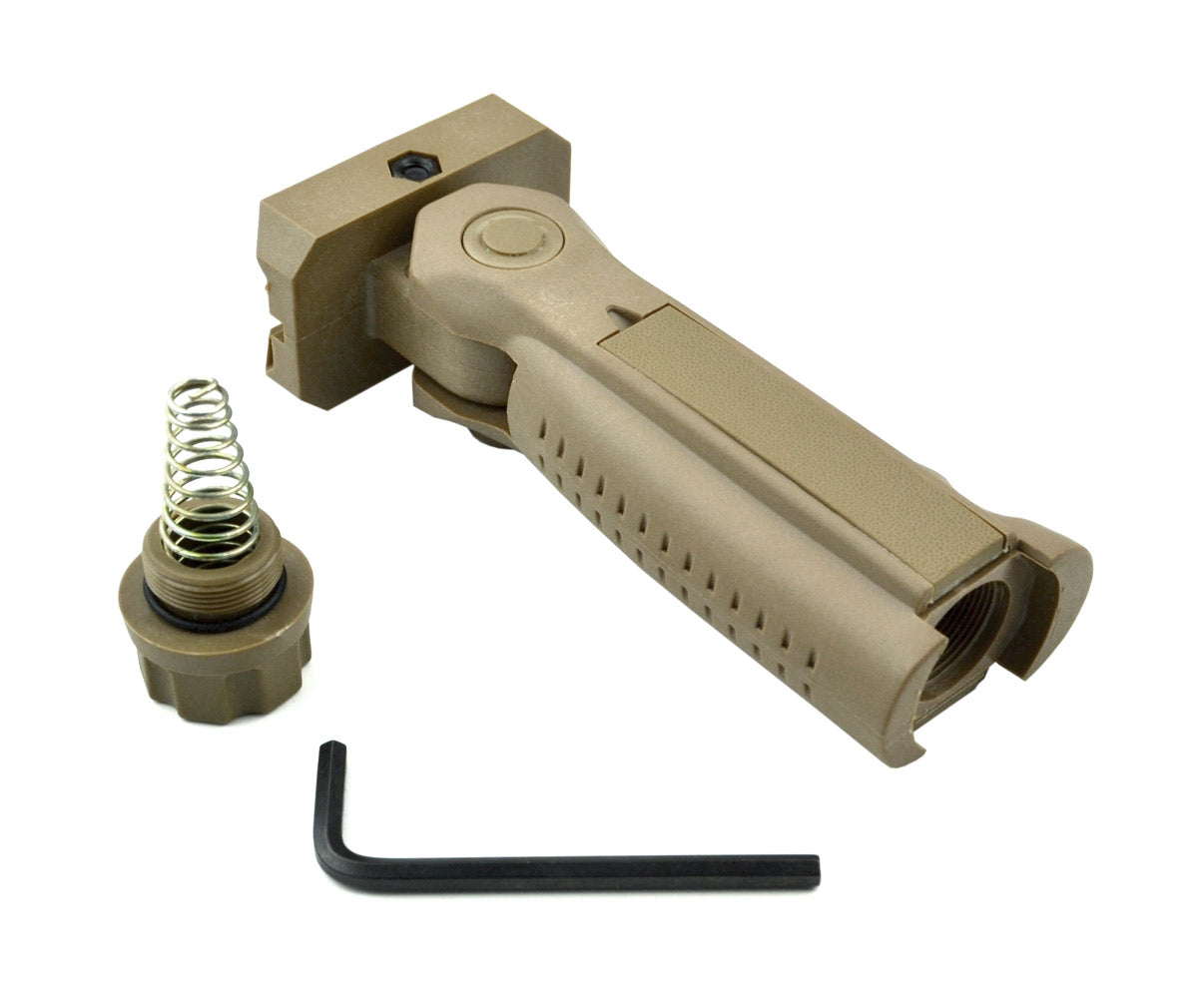 5 Position Tactical Foregip Grip, Tan