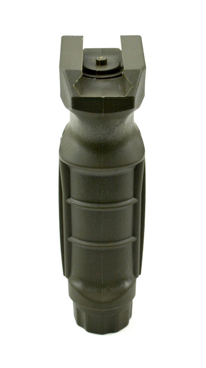 Ergonomic Fixed Vertical Foregrip Grip, Green