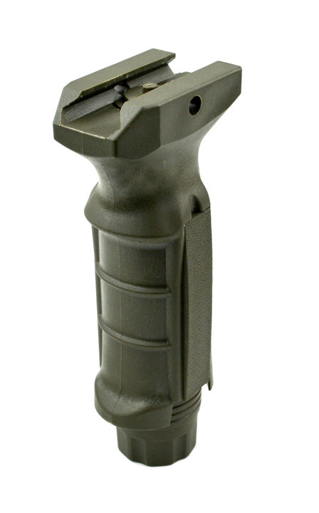 Ergonomic Fixed Vertical Foregrip Grip, Green