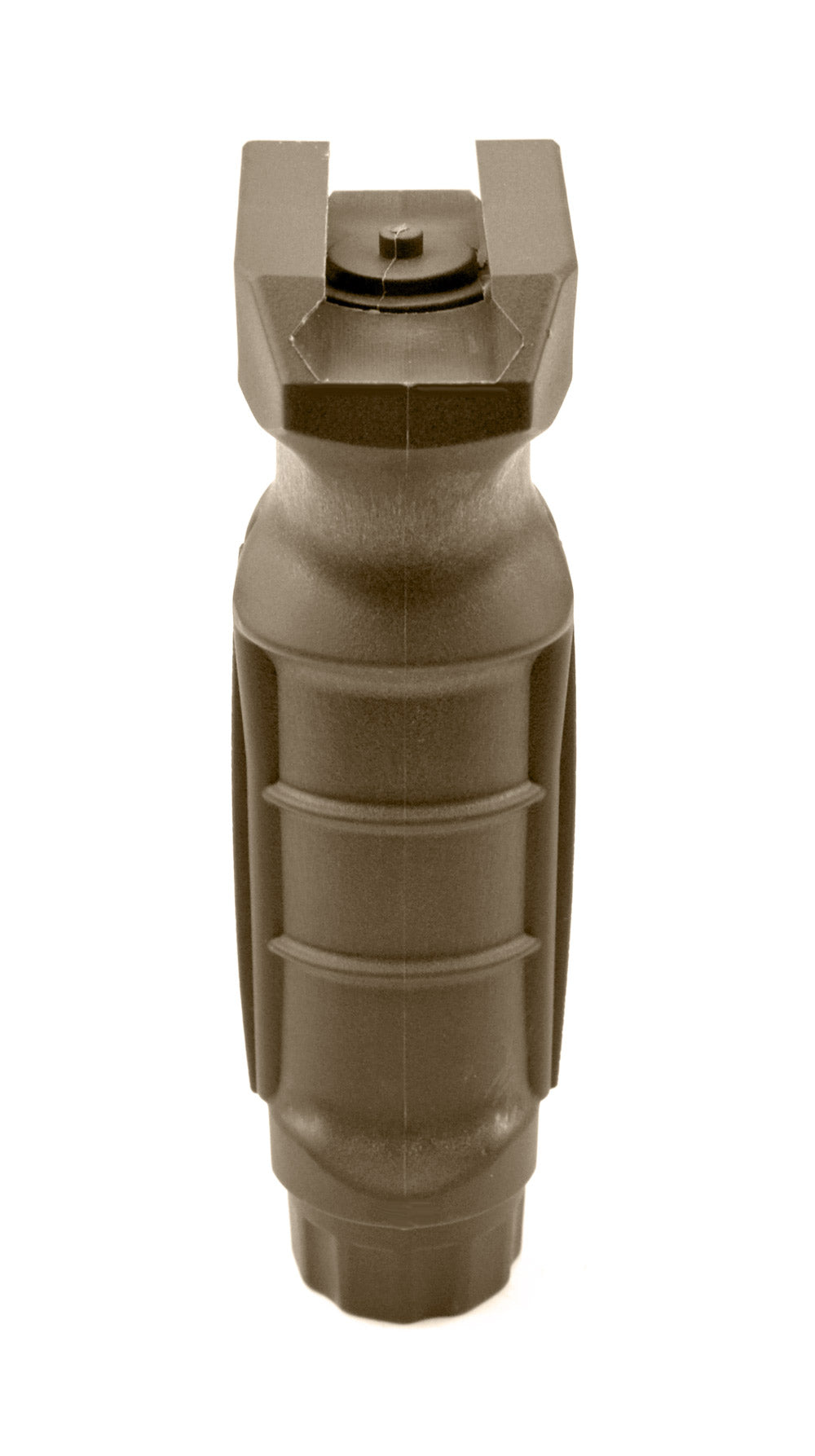 Ergonomic Fixed Vertical Foregrip Grip, Tan