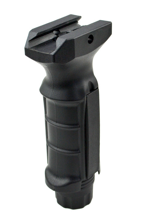 Polymer Fixed Vertical Foregrip Grip, Black