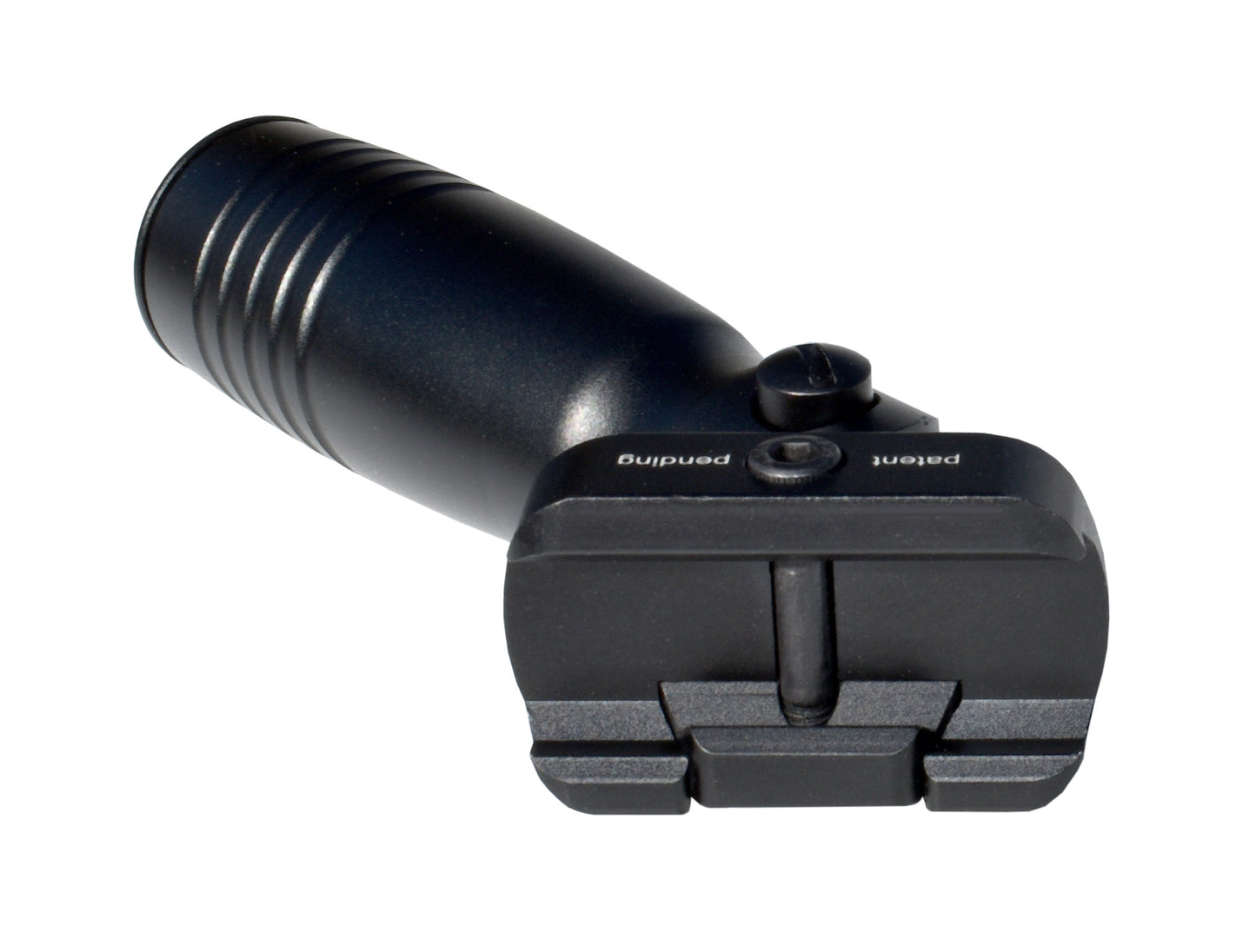 Aluminum 5 Position Folding Fore Grip, with Storage Compartment, Black. For Picatinny Rails.