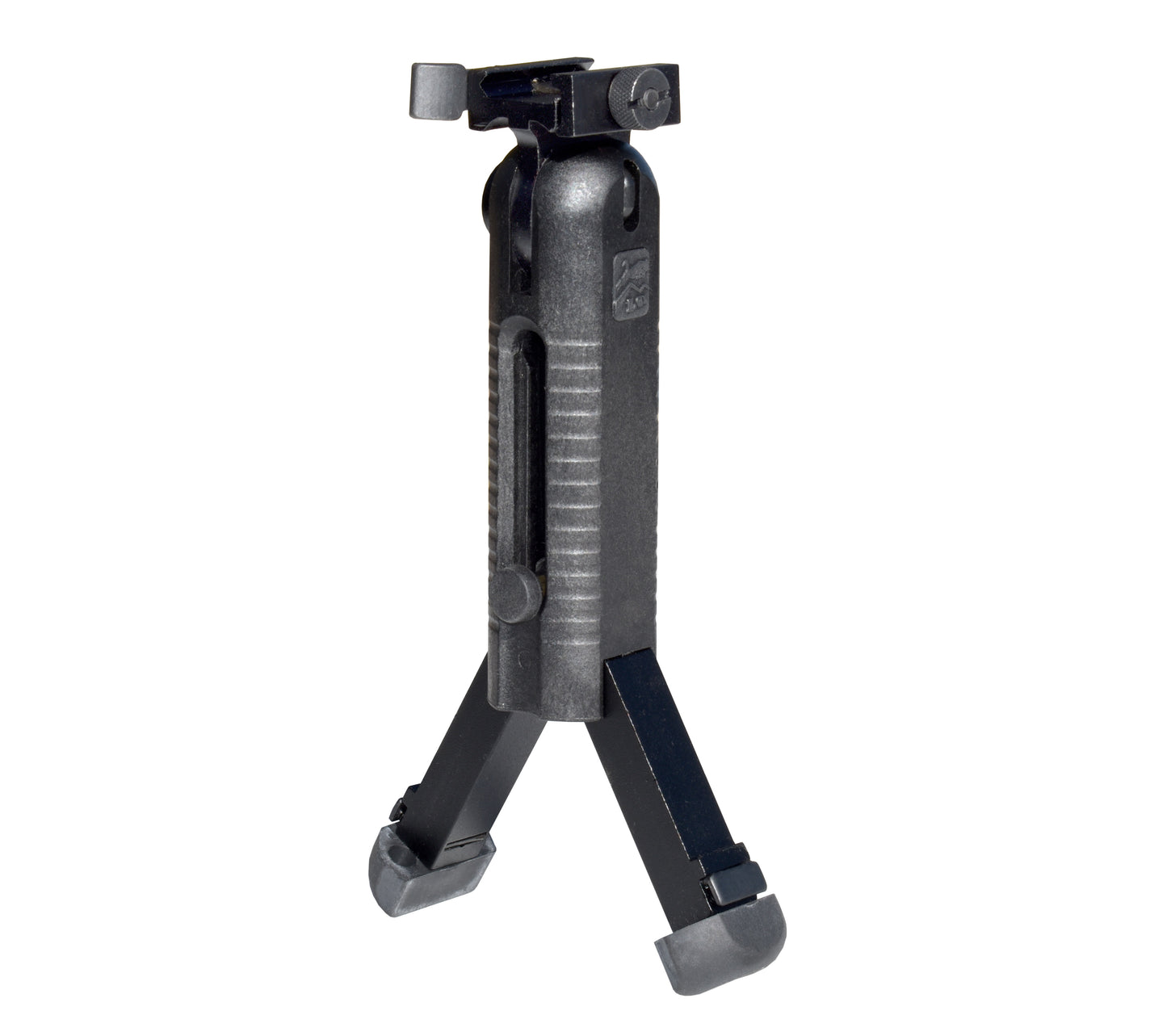 Kexuan 5 Position Foldable Fore Grip with Bipod. Extendable Legs for Picatinny Rail Mounting