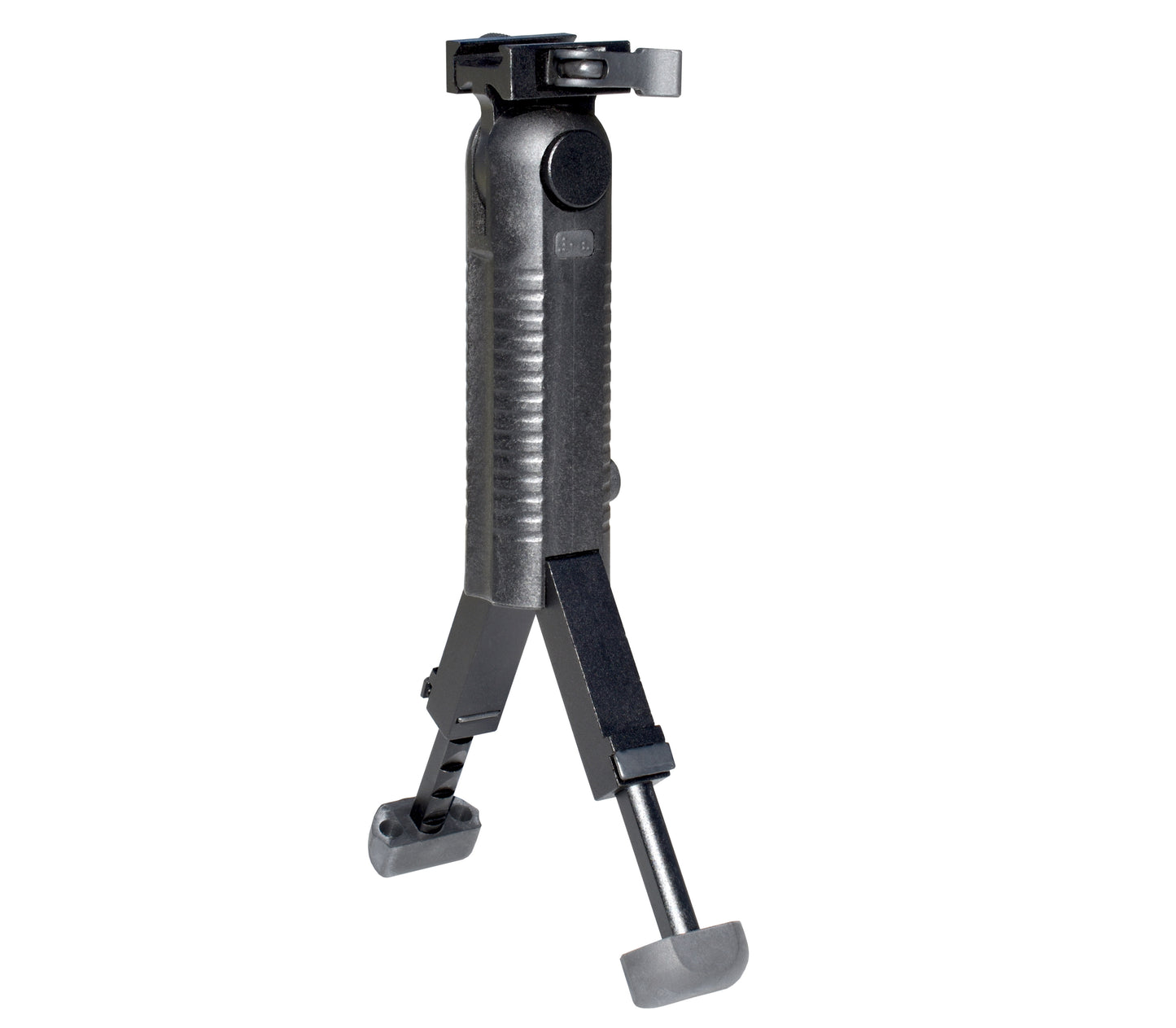 Kexuan 5 Position Foldable Fore Grip with Bipod. Extendable Legs for Picatinny Rail Mounting