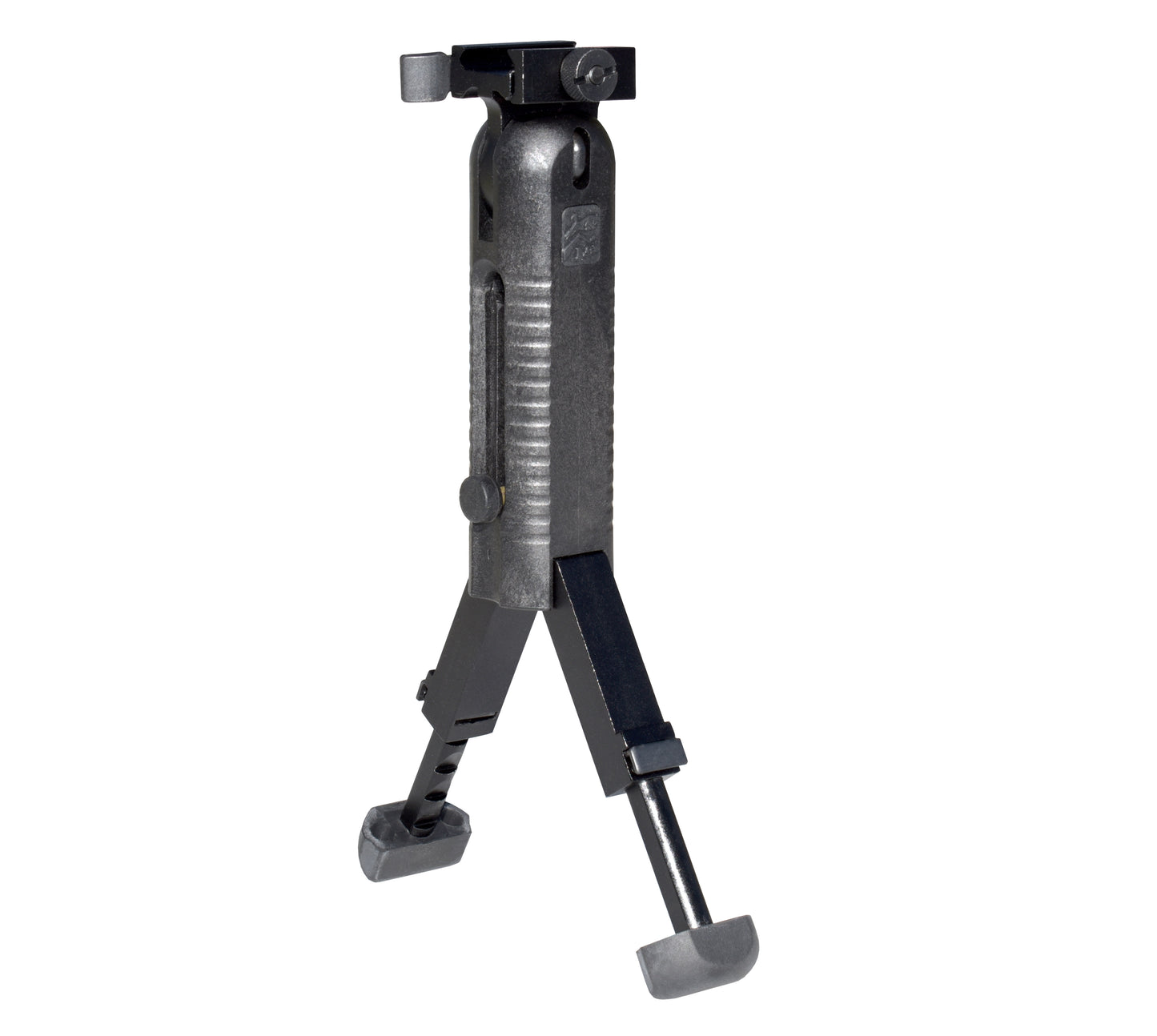 Kexuan 5 Position Foldable Fore Grip with Bipod. Extendable Legs for Picatinny Rail Mounting