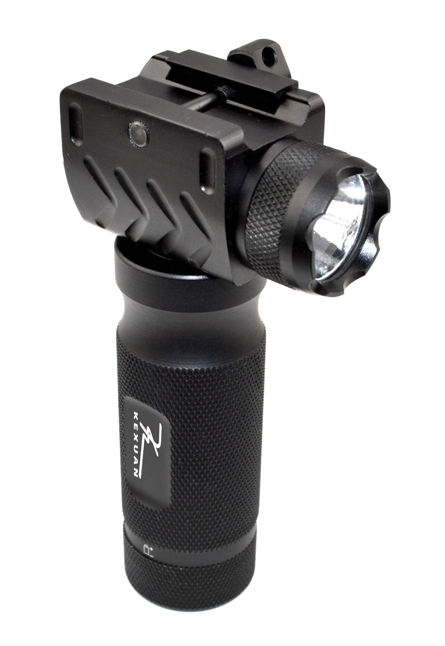 Kexuan Aluminum Fixed Vertical Foregrip Grip with Flashlight