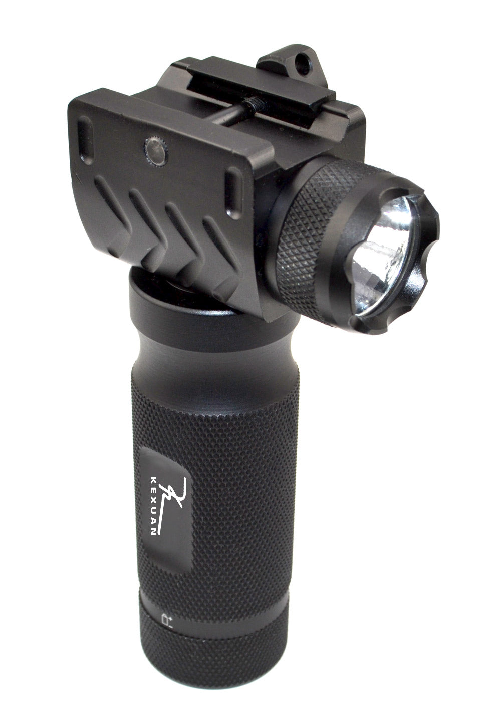 Kexuan Aluminum Fixed Vertical Foregrip Grip with Flashlight