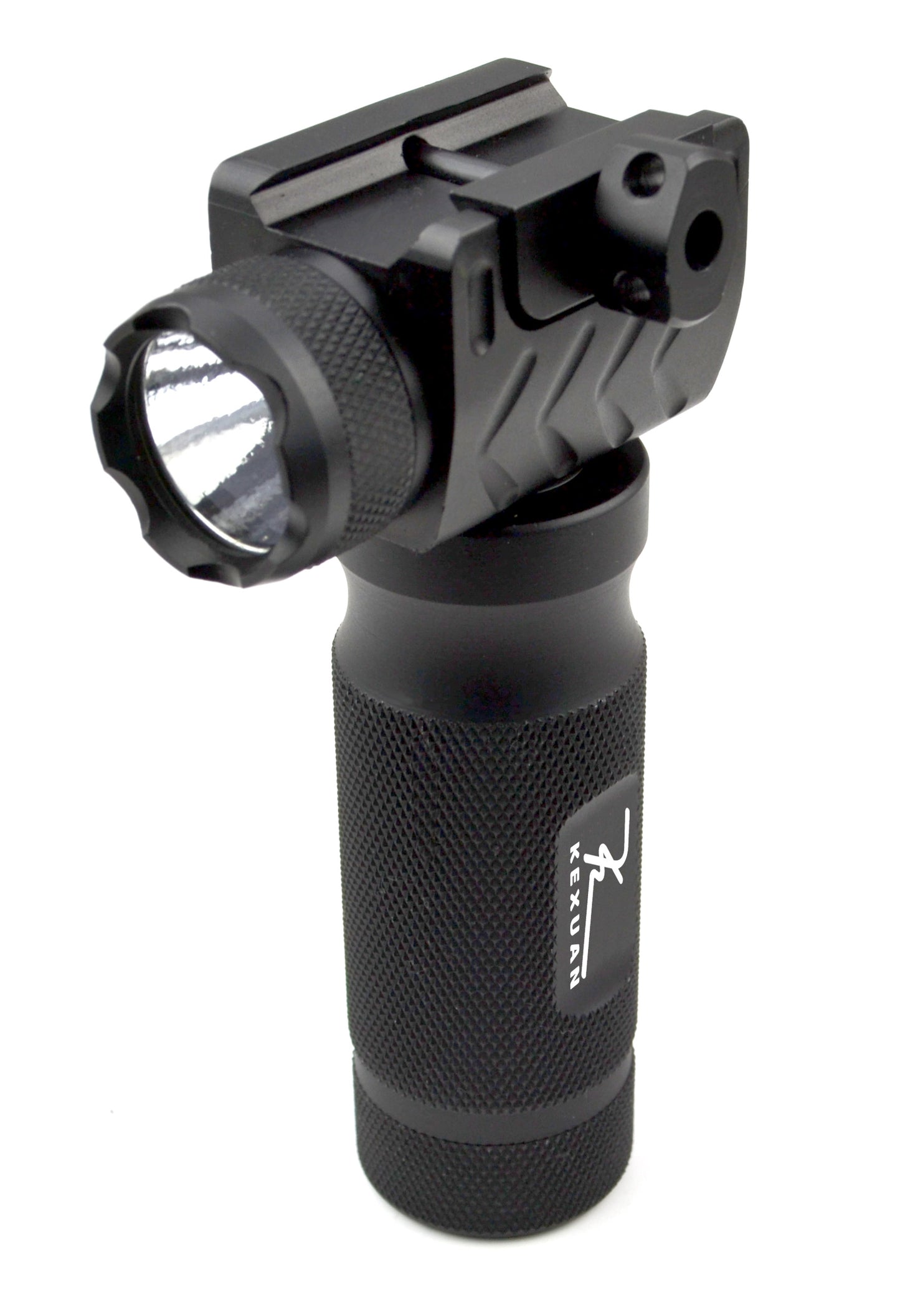 Kexuan Aluminum Fixed Vertical Foregrip Grip with Flashlight