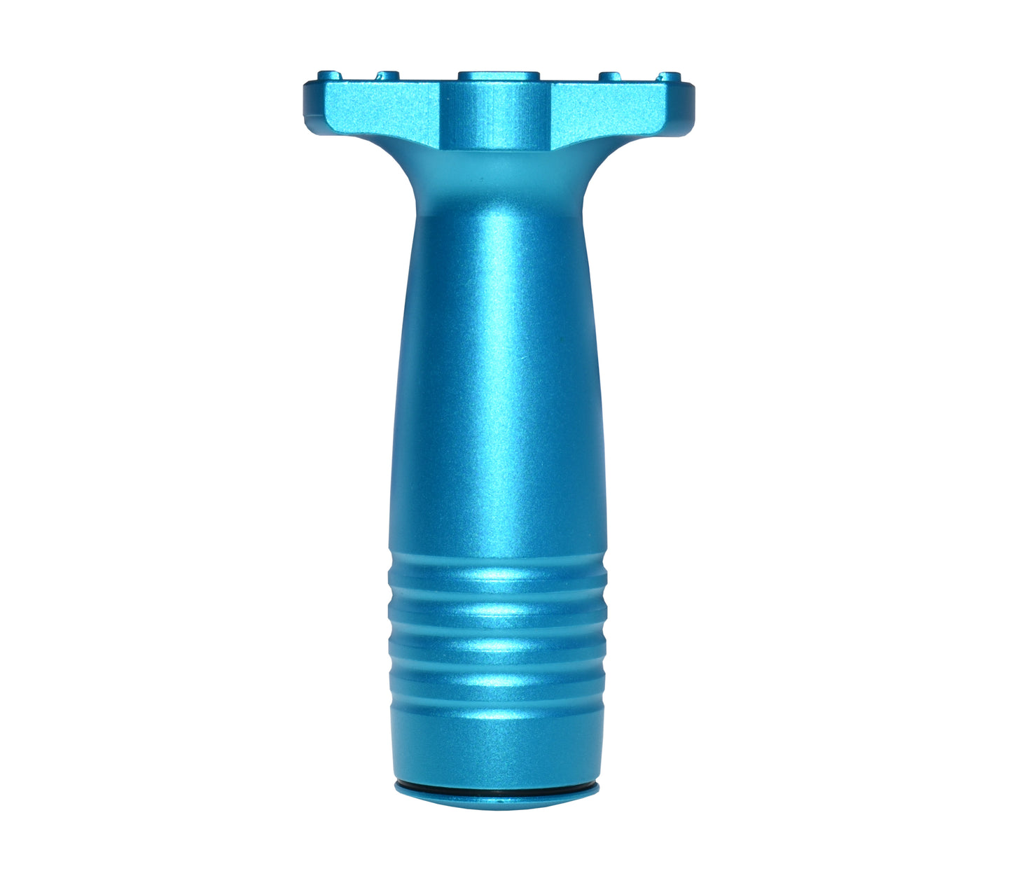 Tactical Aluminum Foregrip Grip with Storage, fits M-LOK slots. Blue