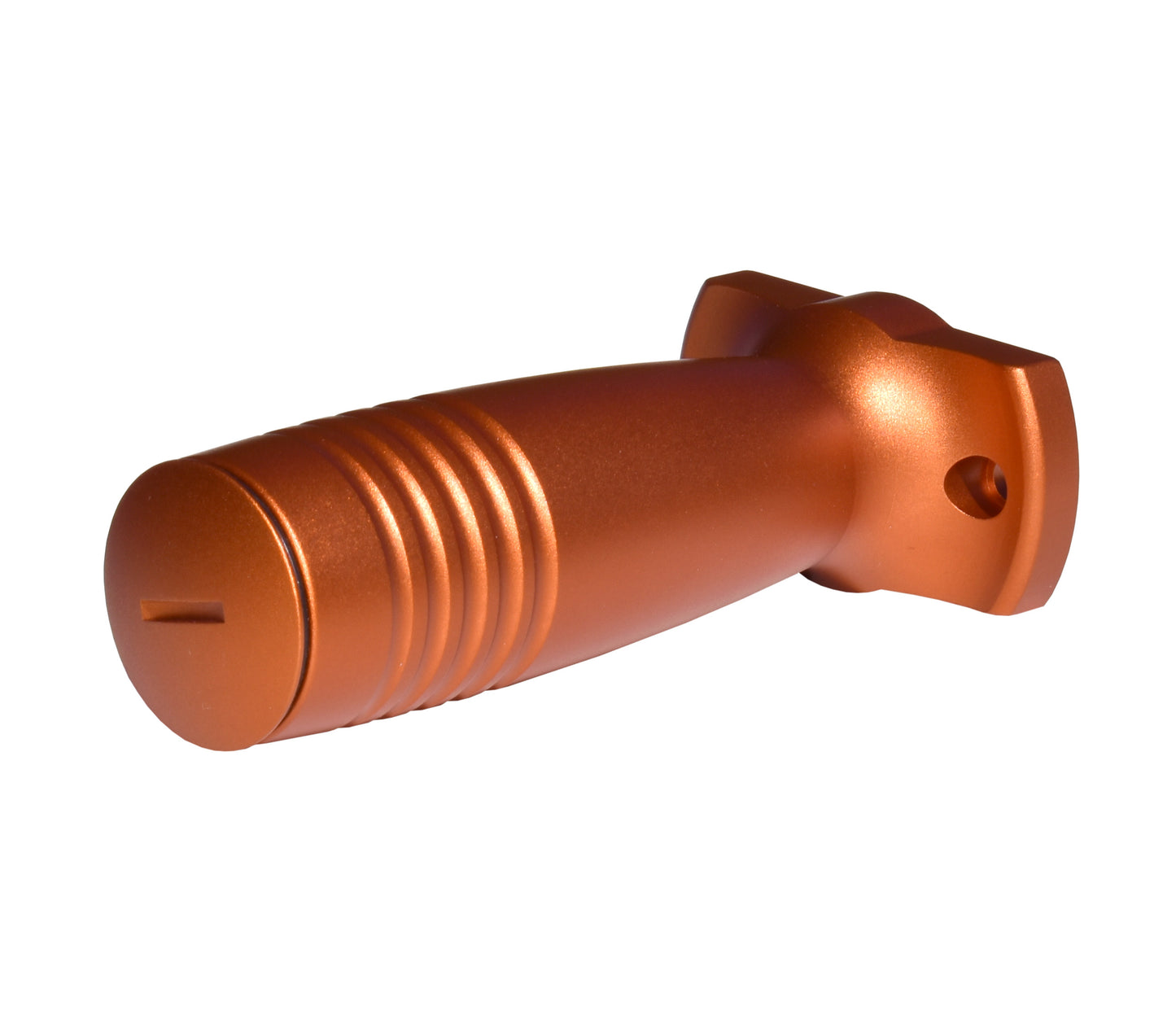 Tactical Aluminum Foregrip Grip with Storage, fits M-LOK slots. Orange