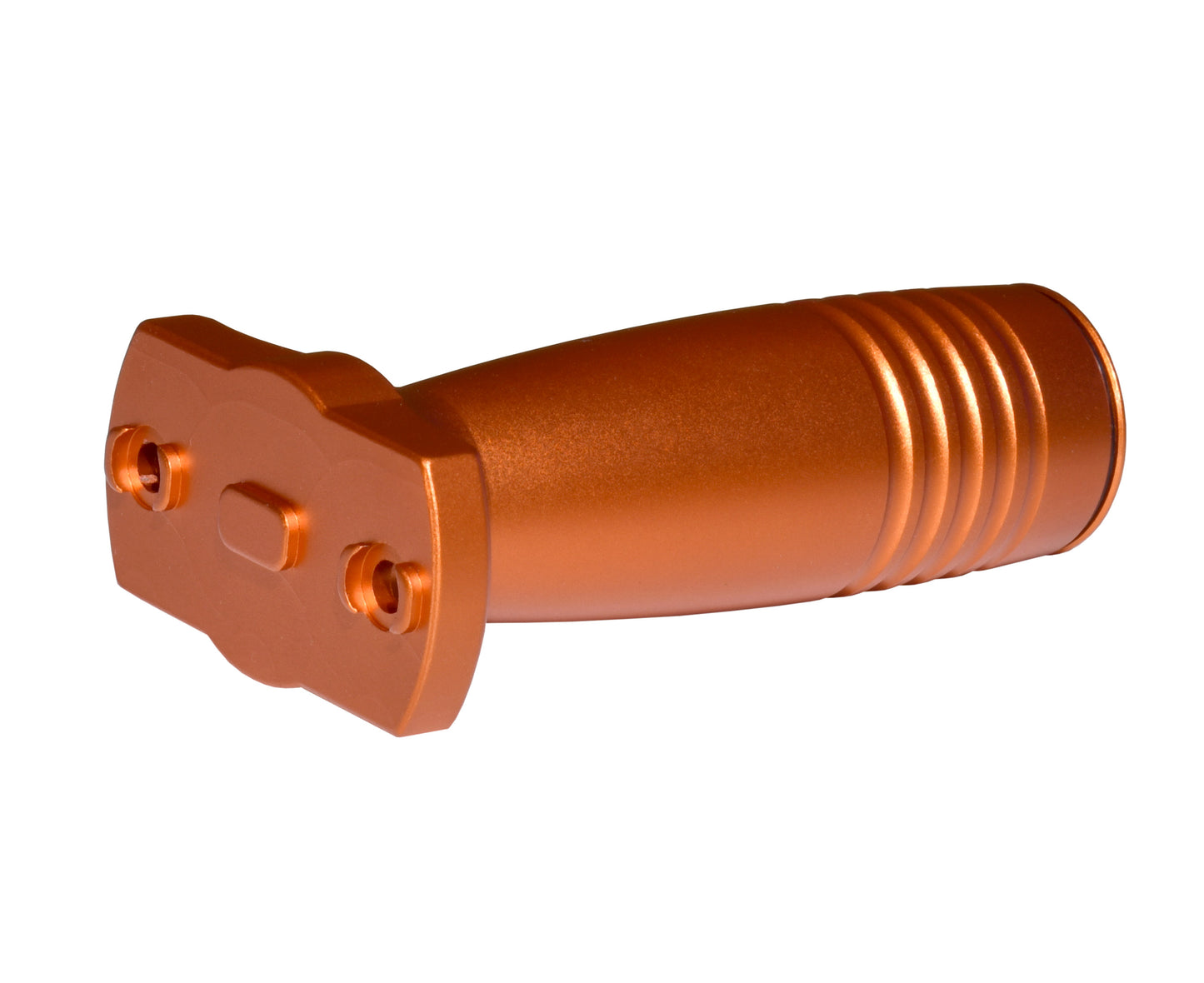 Tactical Aluminum Foregrip Grip with Storage, fits M-LOK slots. Orange