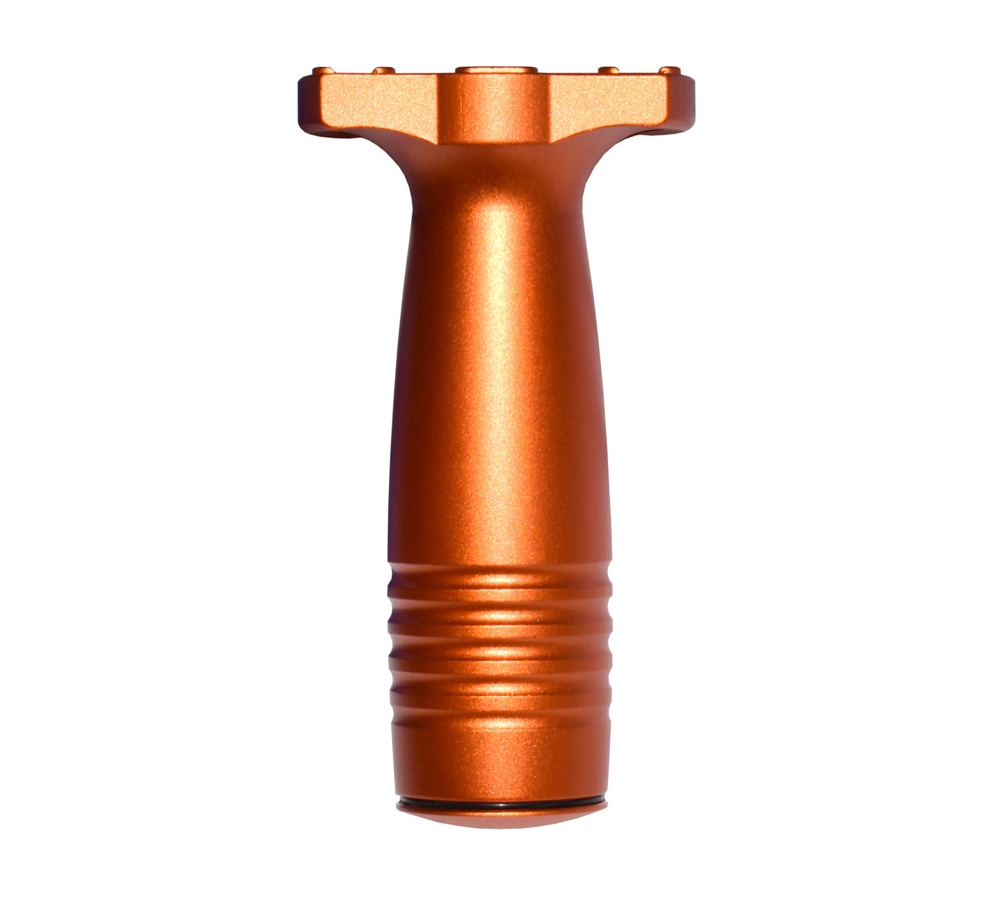 Tactical Aluminum Foregrip Grip with Storage, fits M-LOK slots. Orange