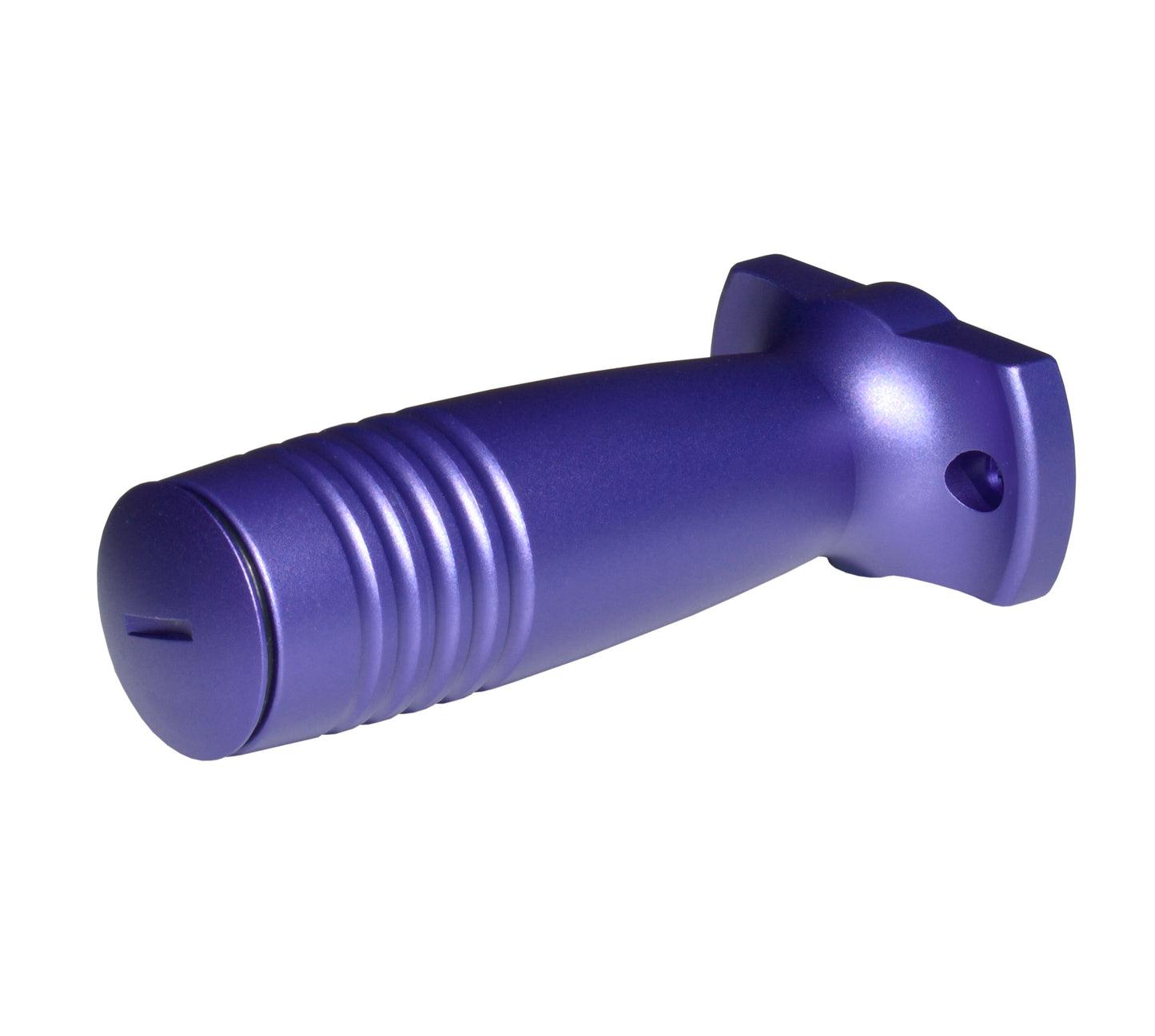 Tactical Aluminum Foregrip Grip with Storage, fits M-LOK slots. Purple