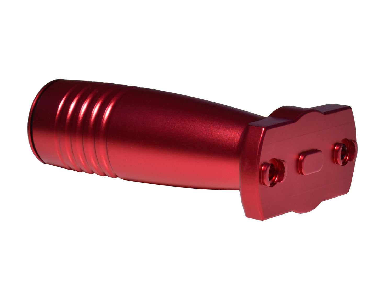 Tactical Aluminum Foregrip Grip with Storage, fits M-LOK slots. Red