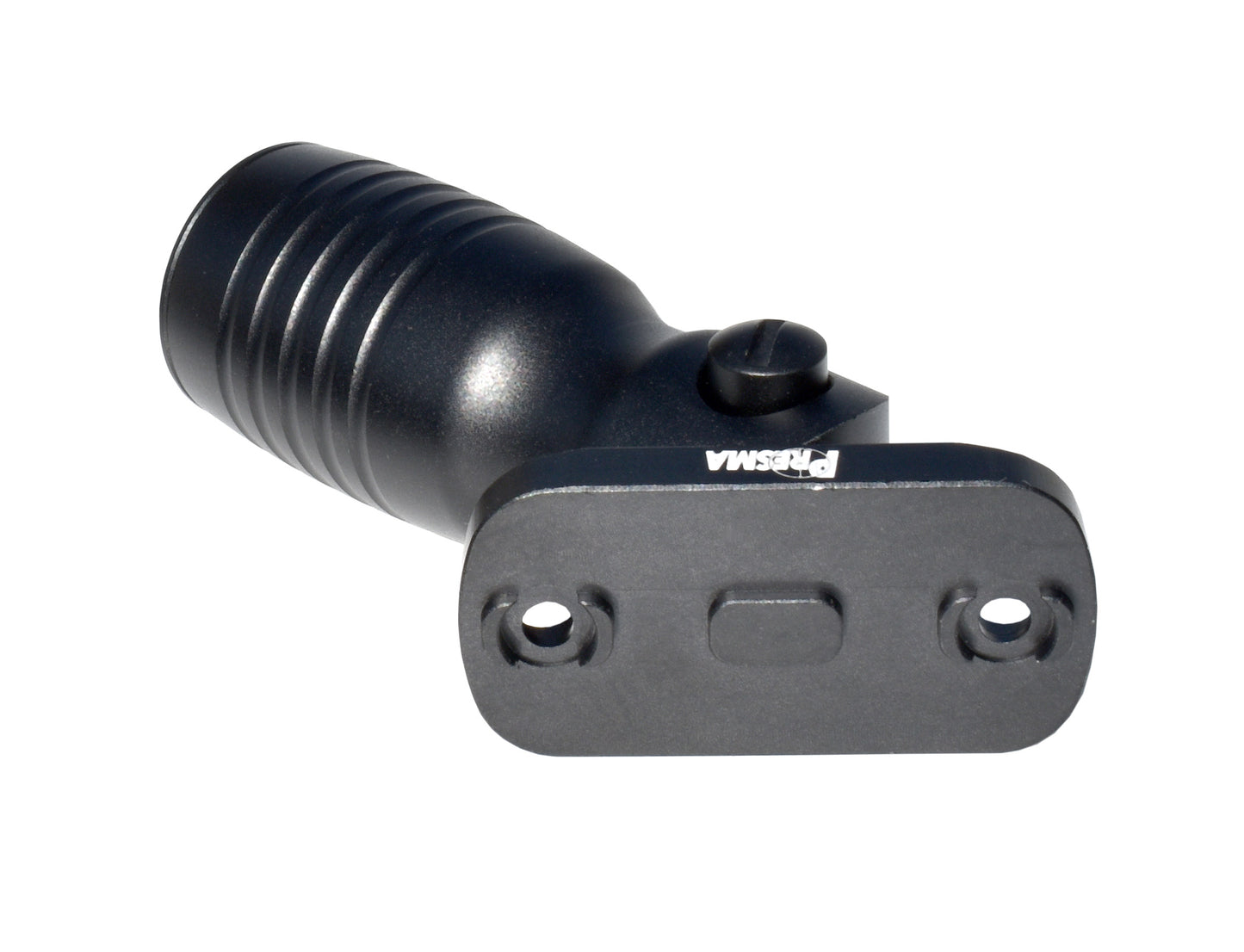 Aluminum 5 Position Shorty Folding Fore Grip, with Storage Compartment, Black. For M-LOK Rails