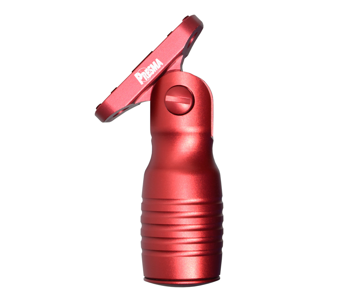 Aluminum 5 Position Shorty Folding Fore Grip, with Storage Compartment, Red. For M-LOK Rails