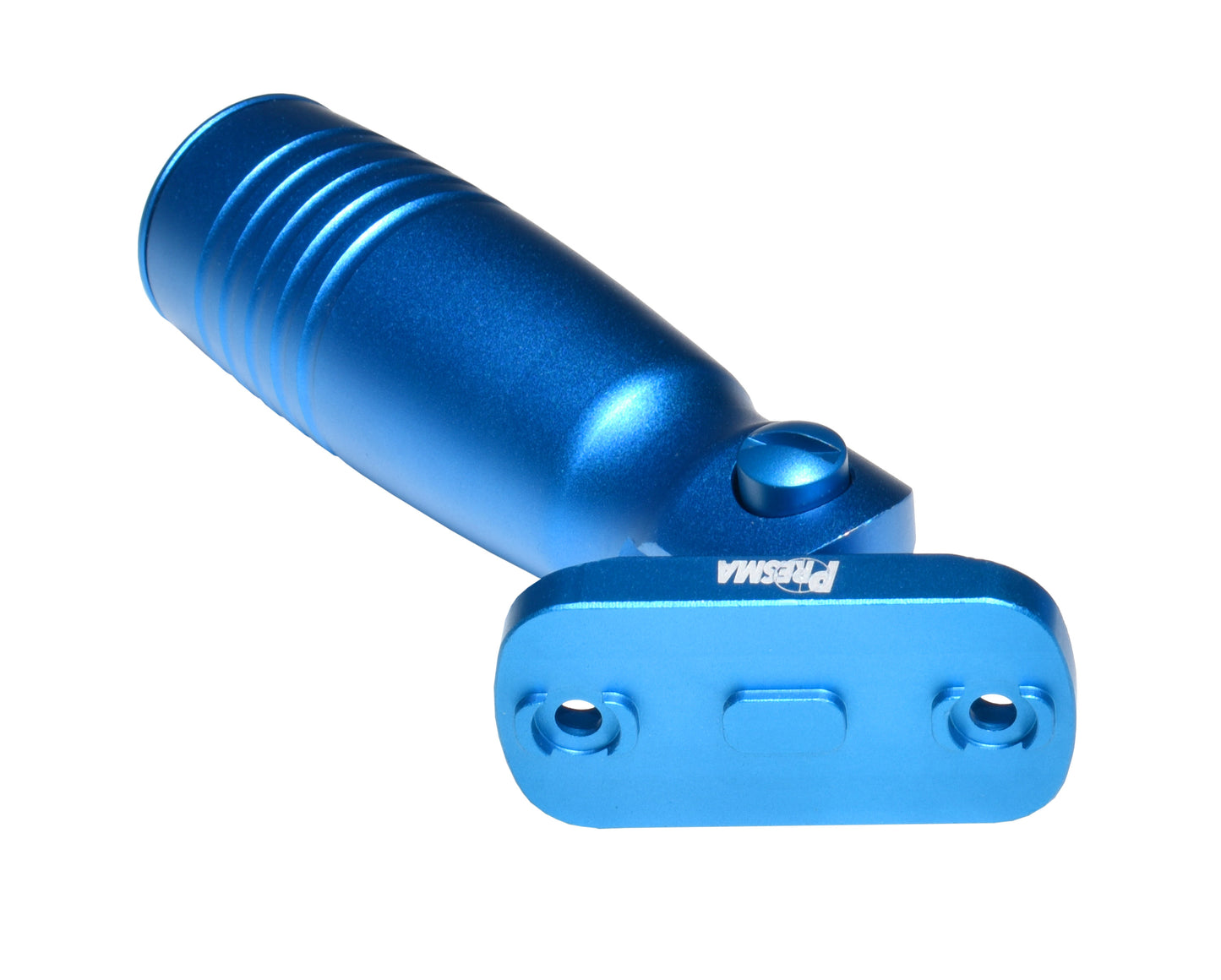 Aluminum 5 Position Folding Fore Grip, with Storage Compartment, Blue. For M-LOK Rails