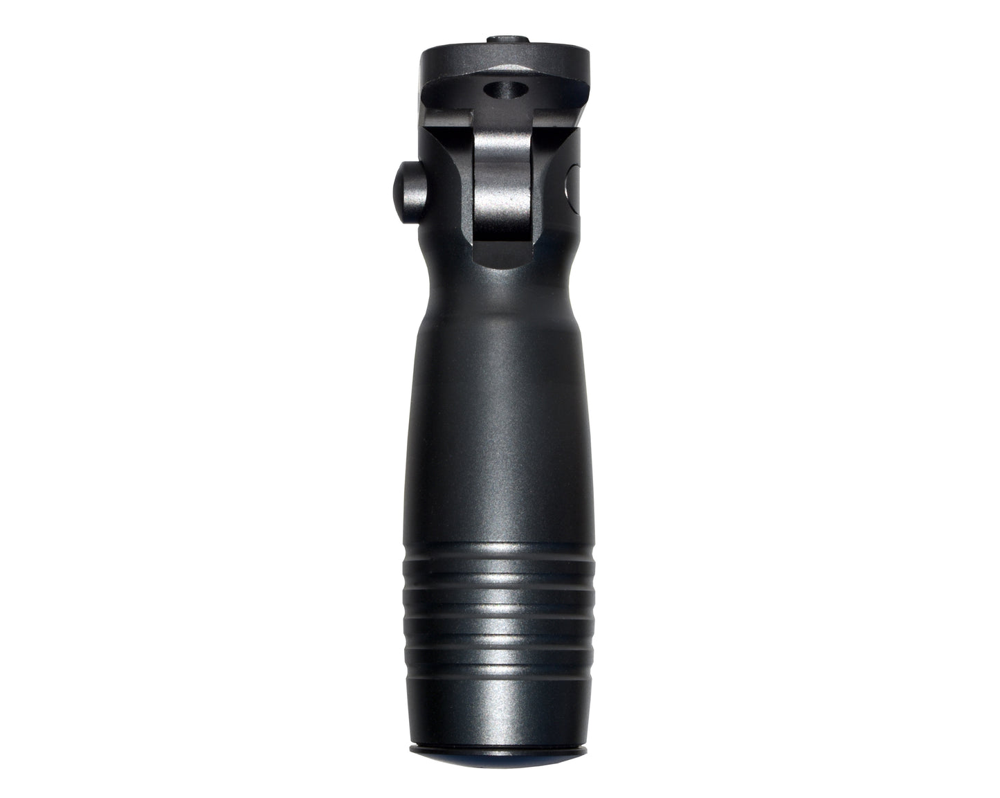 Aluminum 5 Position Folding Fore Grip, with Storage Compartment, Black. For M-LOK Rails