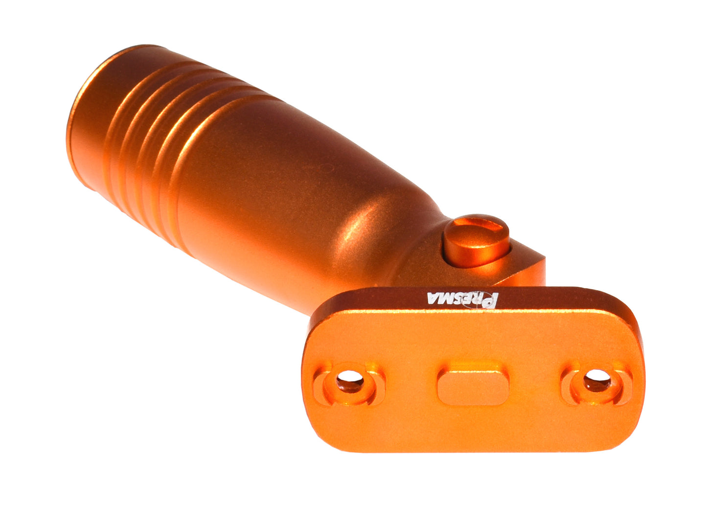 Aluminum 5 Position Folding Fore Grip, with Storage Compartment, Orange. For M-LOK Rails