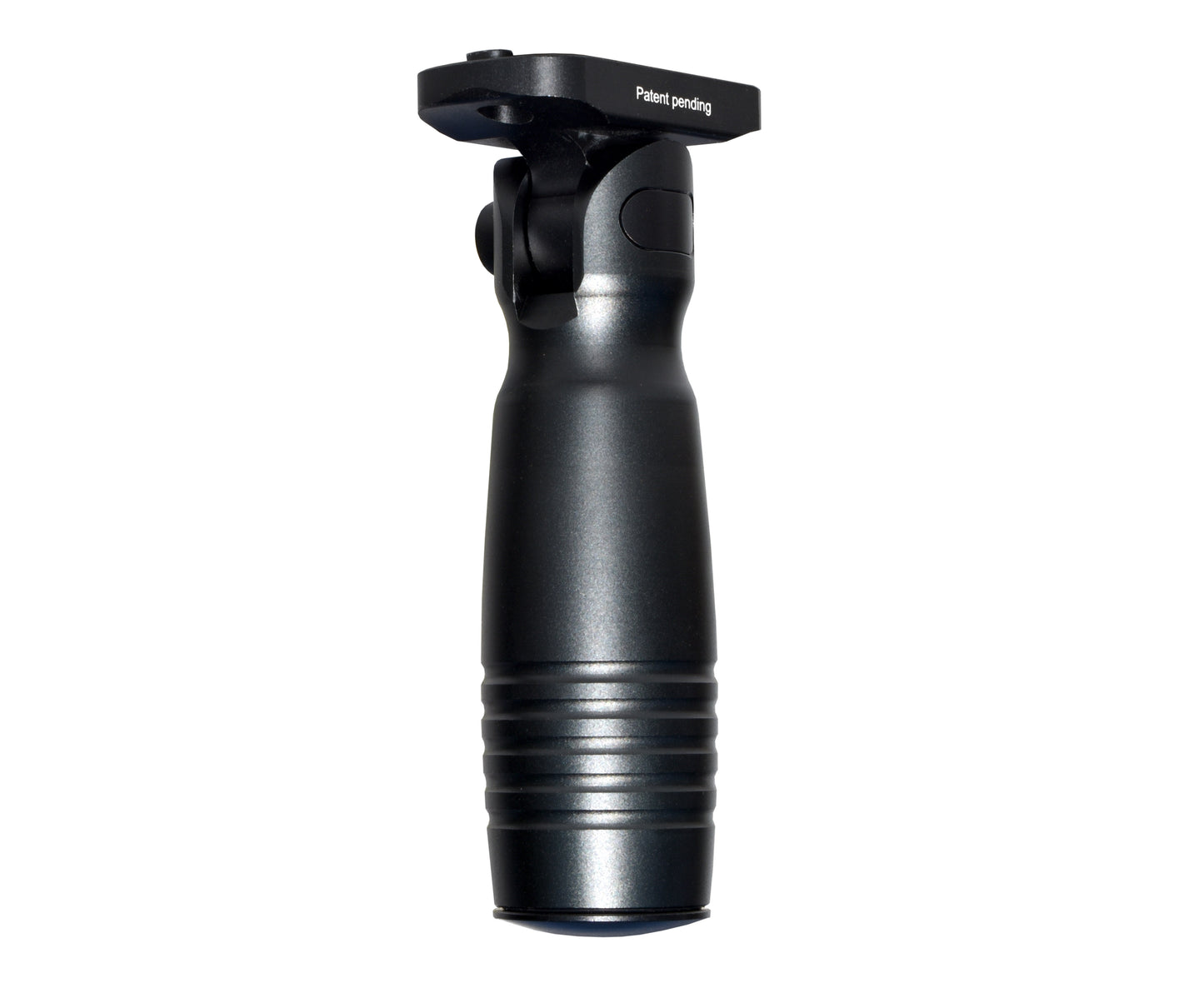 Aluminum 5 Position Folding Fore Grip, with Storage Compartment, Black. For M-LOK Rails