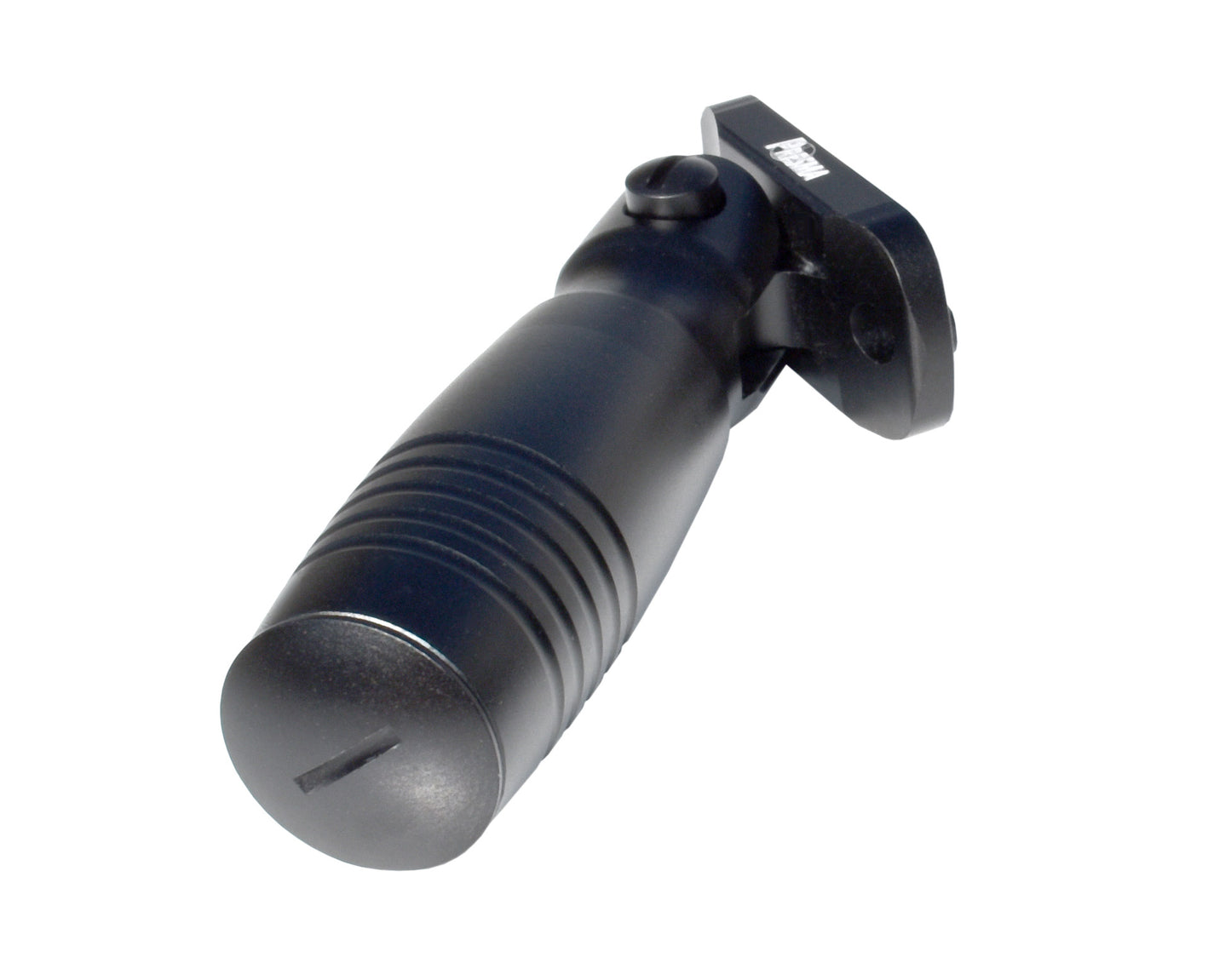 Aluminum 5 Position Folding Fore Grip, with Storage Compartment, Black. For M-LOK Rails