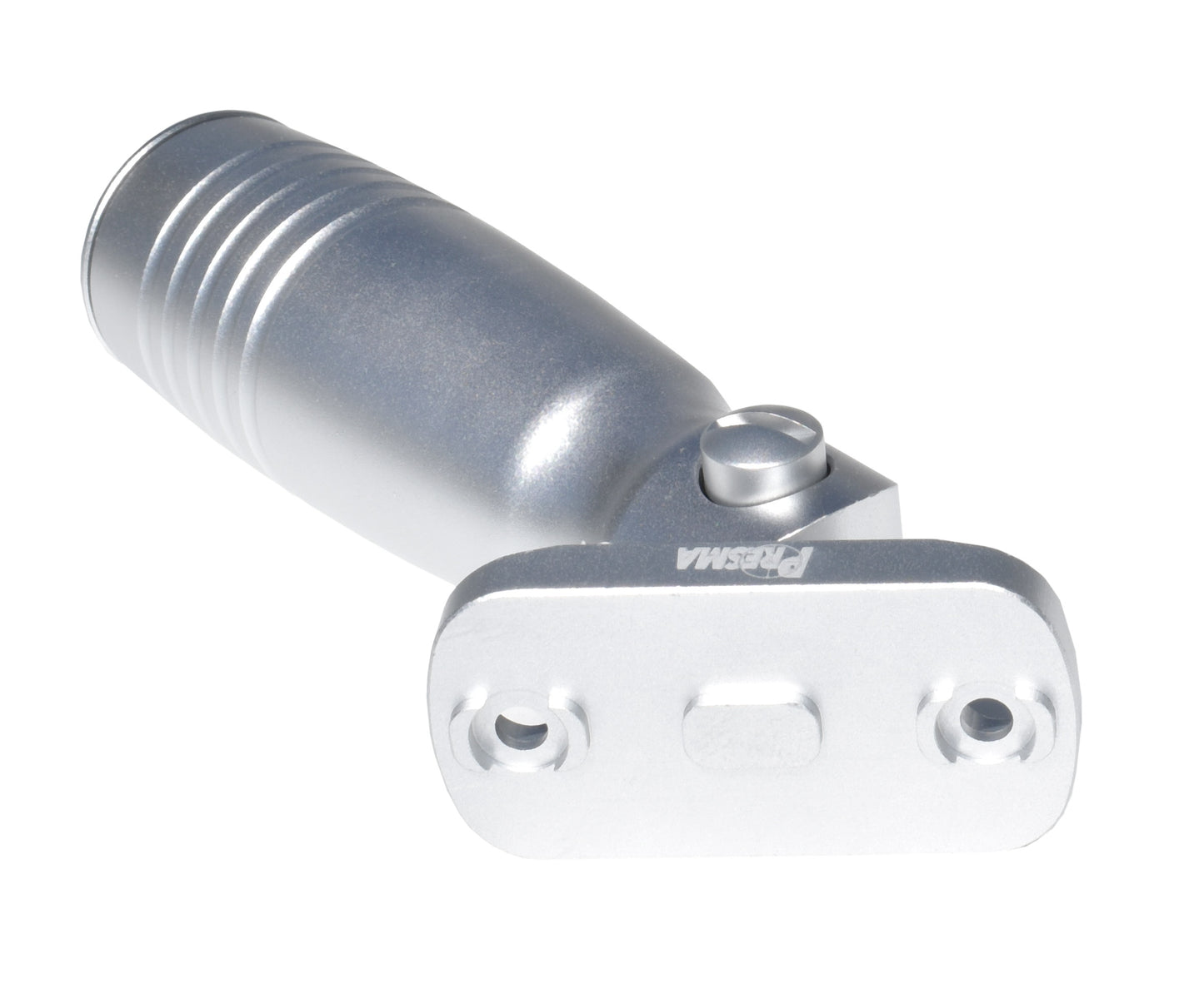 Aluminum 5 Position Folding Fore Grip, with Storage Compartment, Silver. For M-LOK Rails