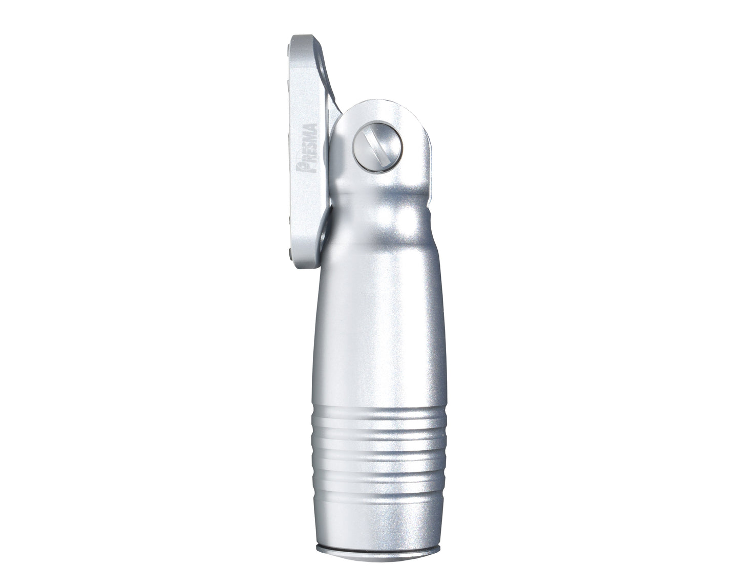 Aluminum 5 Position Folding Fore Grip, with Storage Compartment, Silver. For M-LOK Rails