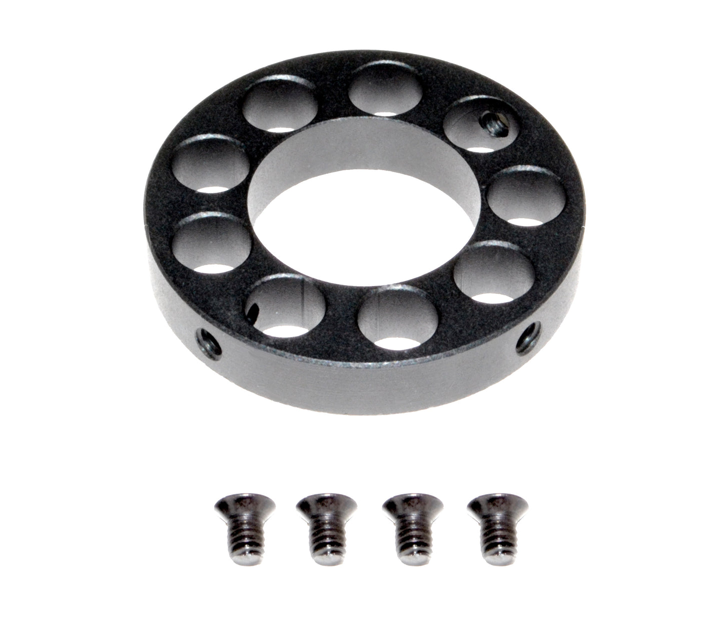 1.80" Front End Cap with holes for Free Float Hanguards, 0.946" Center Hole