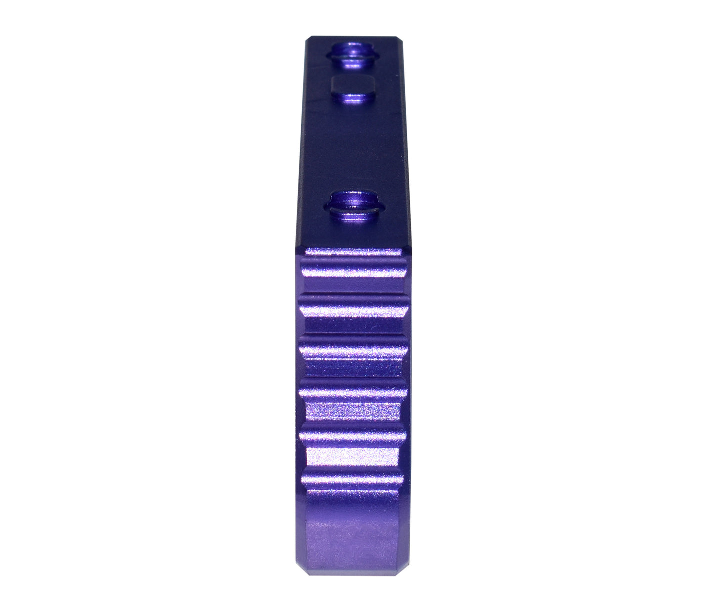 New Design! Lightweight Aluminum Hand Stop for M-LOK Slots from Presma, Purple