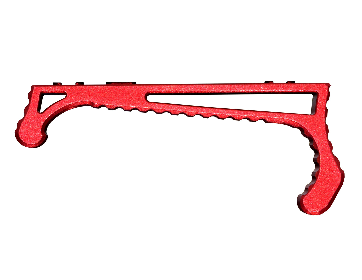 New Design! Lightweight Aluminum Hand Stop for M-LOK Slots from Presma, Red