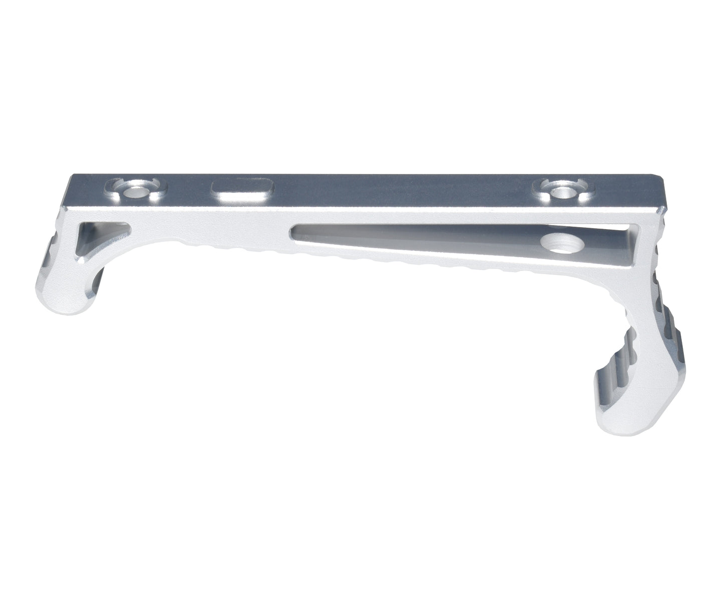 New Design! Lightweight Aluminum Hand Stop for M-LOK Slots from Presma, Silver